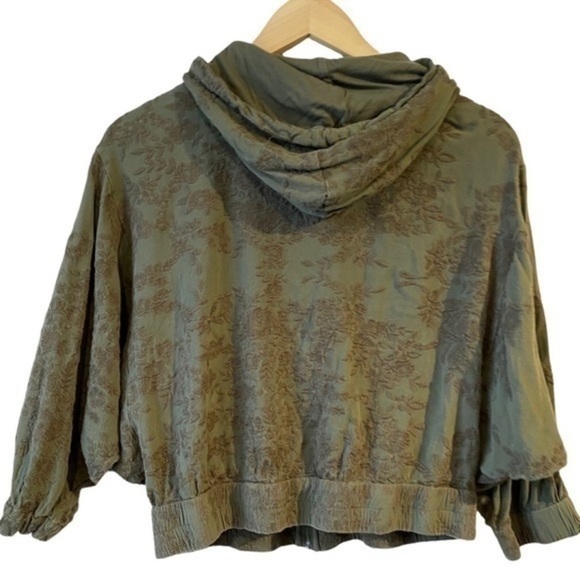 Anthropologie Saturday Sunday Embroidered Zip Up Hoodie - Picture 10 of 16